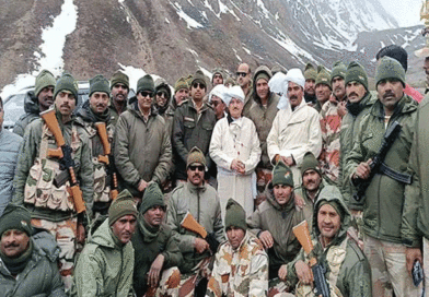 पिथौरागढ़ पहुंचे केंद्रीय मंत्री जेपी नड्डा, सेना के जवानों से की मुलाकात