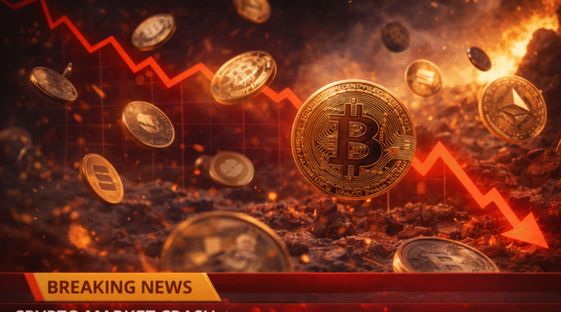 क्रिप्टो बाजार में कोहराम: $2 ट्रिलियन स्वाहा,