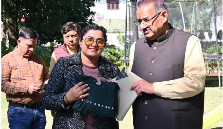 कृषि मंत्री गणेश जोशी से हाउस ऑफ़ स्वाशा की सह-संस्थापक ने की भेंट