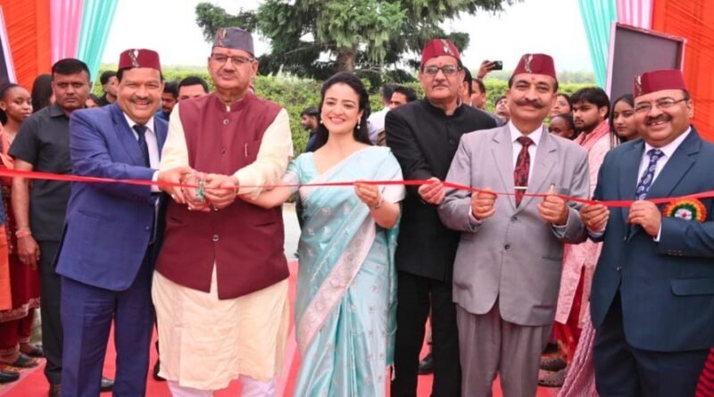 कृषि मंत्री गणेश जोशी ने उत्तरांचल यूनिवर्सिटी में किसान मेला एवं कृषि औद्योगिक प्रदर्शनी का किया शुभारंभ