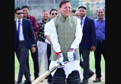 खिलाड़ियों के बीच उतरे सीएम धामी, खेल के जरिए दिया फिटनेस का संदेश