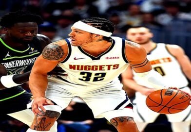 टिम्बरवॉल्व्स ने नगेट्स को हराकर प्लेऑफ सीरीज में की बराबरी