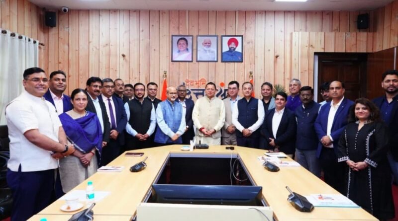 सीएम धामी से “इंडिया डिजिटल इंपॉवरमेंट मीट एंड अवॉर्ड” समारोह के आयोजकों ने की शिष्टाचार भेंट