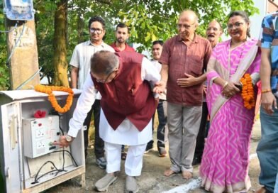 राजेंद्र नगर में नवनिर्मित ट्यूबवेल का कैबिनेट मंत्री गणेश जोशी ने किया शुभारंभ राजेंद्र नगर में नवनिर्मित ट्यूबवेल का कैबिनेट मंत्री गणेश जोशी ने किया शुभारंभ